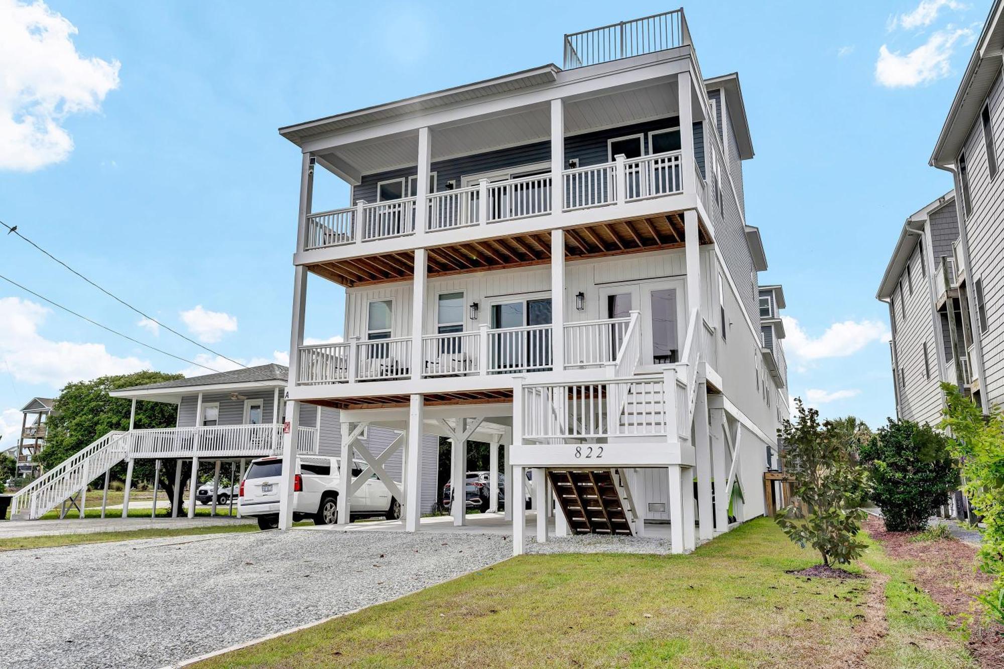 Seaside Serenity Beautiful Home On Topsail 7 Br 瑟夫城 外观 照片